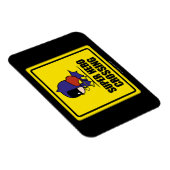 Chibi Batoman Super Hero Crossing Sign Magneet (Rechterzijde)