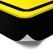 Chibi Batoman Super Hero Crossing Sign Poster (Hoek)