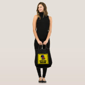 Chibi Batoman Super Hero Crossing Sign Tote Bag (Voorkant (model))