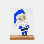 Chibi Blue Suit Père Noël (Recto)