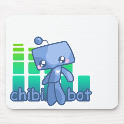 Chibi Bot Mouse Muismat (Voorkant)