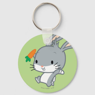 Chibi BUGS BUNNY™ met wortel Sleutelhanger
