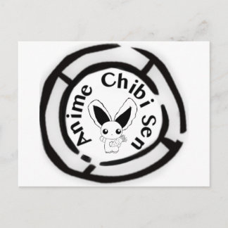 Chibi Bunny Briefkaart