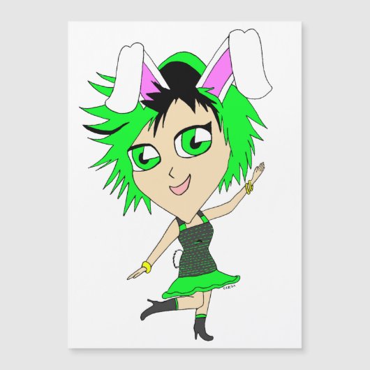 chibi bunnygirl (Voorkant)