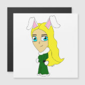 chibi bunnygirl (Voorkant / Achterkant)