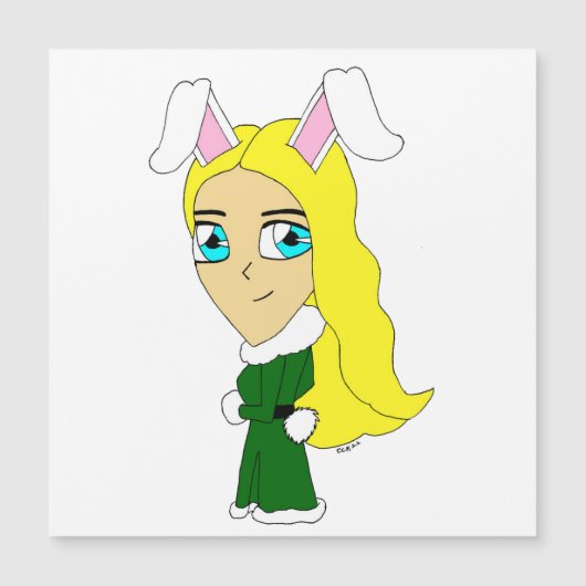 chibi bunnygirl (Voorkant)