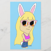 chibi bunnygirl (Voorkant)