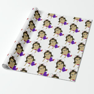 chibi bunnygirl cadeaupapier