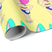 chibi bunnygirl cadeaupapier (Rol Hoek)