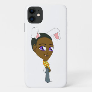chibi bunnygirl iPhone 11 hoesje