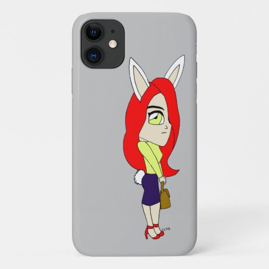 chibi bunnygirl Case-Mate iPhone case (Achterkant)