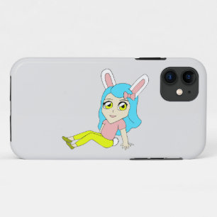 chibi bunnygirl iPhone 11 hoesje