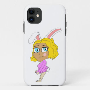 chibi bunnygirl iPhone 11 hoesje