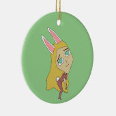 chibi bunnygirl keramisch ornament (Rechts)