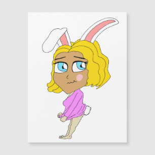 chibi bunnygirl magnet