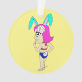 chibi bunnygirl ornament (voorkant)