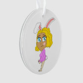 chibi bunnygirl ornament (voorkant)