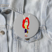 chibi bunnygirl ronde button 4,0 cm (In situ)