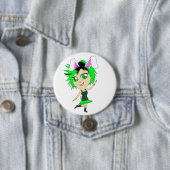 chibi bunnygirl ronde button 7,6 cm (In situ)