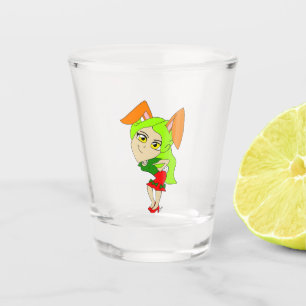 chibi bunnygirl shot glas