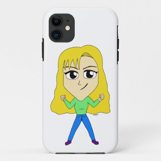 chibi Case-Mate iPhone case (Achterkant)