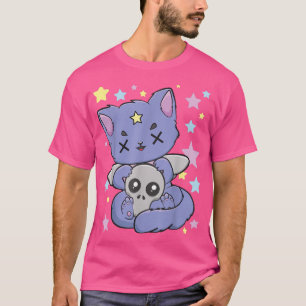 Chibi Cat Anime Neko Kawaii Pastel Grunge Cute T-shirt