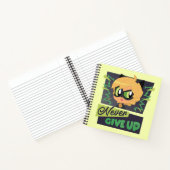 Chibi Cat Noir geeft nooit op Notitieboek (Binnen)