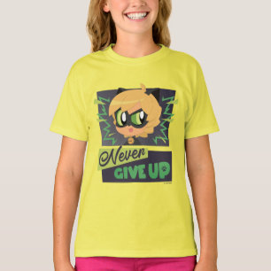 Chibi Cat Noir geeft nooit op T-shirt