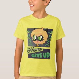 Chibi Cat Noir geeft nooit op T-shirt