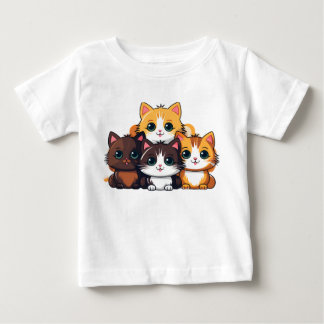 Chibi Cat Squad Sticker – Schattige Harige Vriende