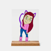 chibi catgirl (Recto)