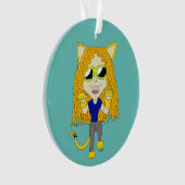 Chibi Catgirl avec pattes (devant)