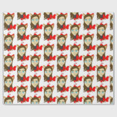 chibi catgirl cadeaupapier (Vlak)