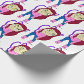 chibi catgirl cadeaupapier (Hoek)