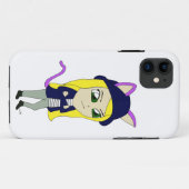 chibi catgirl Case-Mate iPhone case (Achterkant (horizontaal))