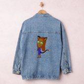 chibi catgirl denim jacket (Hangar)