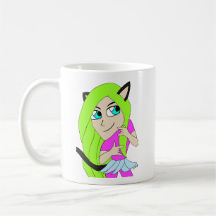 chibi catgirl koffiemok