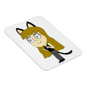 chibi catgirl magneet (Rechterzijde)
