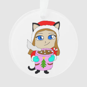 chibi catgirl ornament