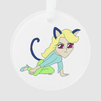chibi catgirl ornament