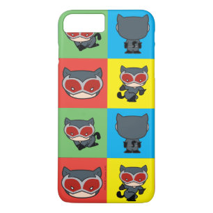 Chibi Catoman Character Poses iPhone 8 Plus / 7 Plus Hoesje
