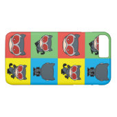 Chibi Catoman Character Poses Case-Mate iPhone Case (Achterkant (Horizontaal))