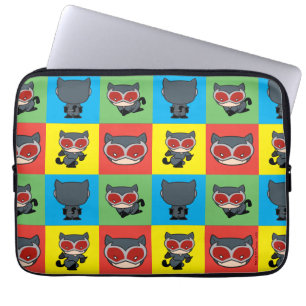 Chibi Catoman Character Poses Laptop Sleeve