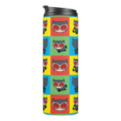 Chibi Catoman Character Poses Thermosbeker (Geroteerd rechts)