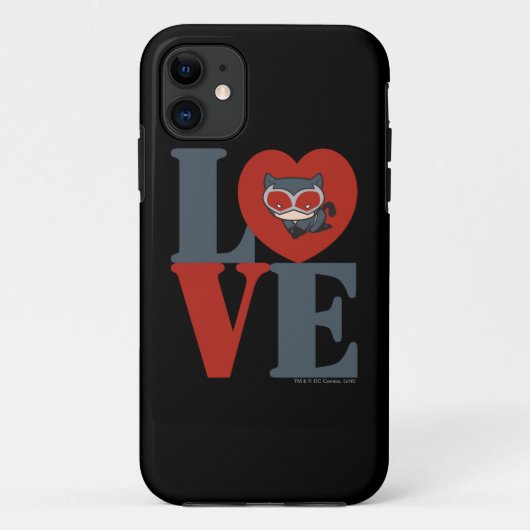 Chibi Catoman LOVE Case-Mate iPhone Case (Achterkant)