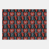 Chibi Catoman LOVE Inpakpapier Vel (Voorkant 2)