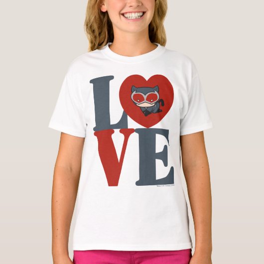 Chibi Catoman LOVE T-shirt (Voorkant)