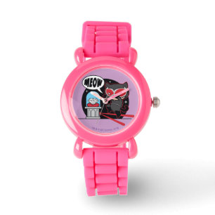 Chibi Catoman Stealing A Diamond Horloge