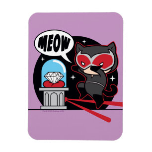 Chibi Catoman Stealing A Diamond Magneet