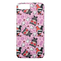 Chibi Catwoman, Harley Quinn, en Kittens Pattern